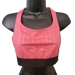 ✨️2/$20 Victoria's Secret Racerback Sports Bra in Pink Size L